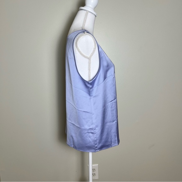 J.Crew Lilac Silk-Blend Tank Top M - Picture 3 of 6